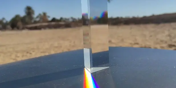 I colori principali generati dalla rifrazione.