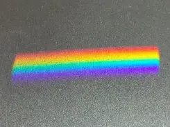 I colori della luce manifestati dalla rifrazione.